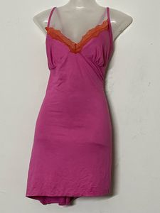 Branded Pink Lace Trim Camisole Slip