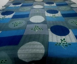 ✨ Geometric Printed Bedsheet Pure ✨ Cotton