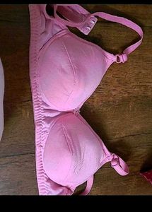 Pink Everyday paded Bra