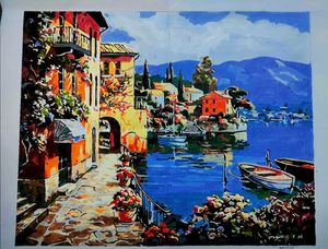 Picturesque Coastal Painting