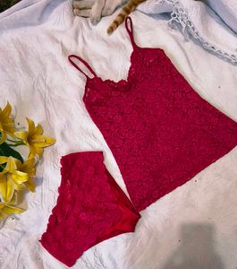 Very Fancy Net Penty With Beautiful Camisole