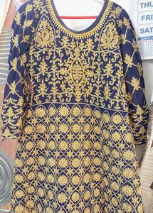 Stunning Embroidered Ethnic Gown
