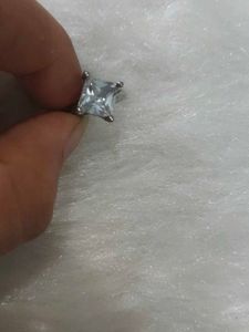 Elegant Square Cut Gemstone Ring