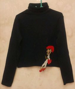 Betty Boop Turtleneck Top