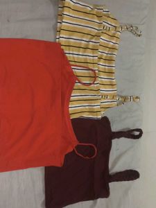 Bundle of 3 Casual Tank Tops