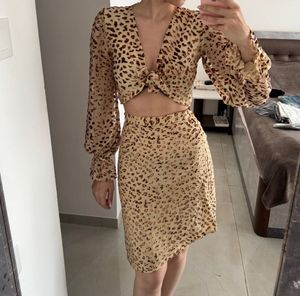 Leopard Velvet Co Ord