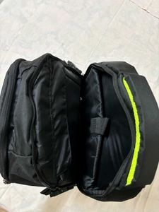 🆕Lotto Black &amp; Neon Star Backpack