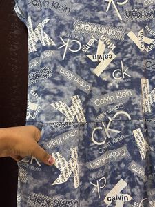 Calvin Klein All-Over Logo Dress