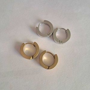 Stylish Hoop Earrings Set