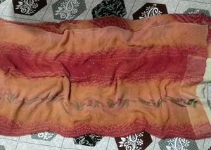 vintage Bandhani Saree