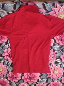 Men's Red Polo T-Shirt