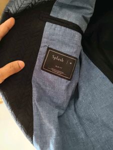 Splash!!..Men's Textured black casual Blazer