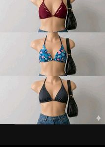 Tie-Dye Bikini Top