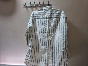 Men's Striped Button-Down Shirt