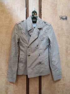 Chic Double-Breasted Trench Coat