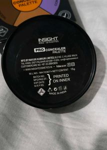 INSIGHT Pro concealer palette - corrector