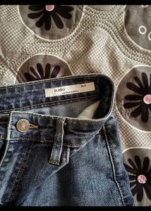 Navy blue Bootcut jeans for women