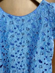 Beautiful Blue Lace Top XXL 😻❤️ size no 139