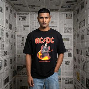 AC/DC Rock Band Graphic T-Shirt