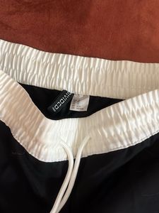 H&M Divided Black & White Track Pants