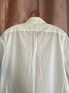 Classic White Men's Dress Shirt