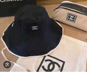 chanal Stylish Black Bucket Hat