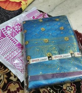 Women Embroidered Fancy Saree