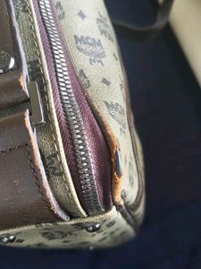 MCM briefcase/laptop bag with sling