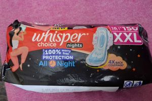 Whisper Choice Nights XXL Pads