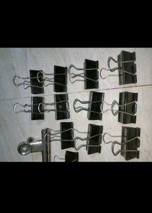 SET OF 15 Binder Clips Assortment