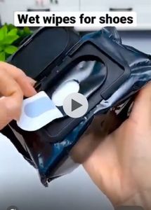 Instant Shoe Cleaning Wipes