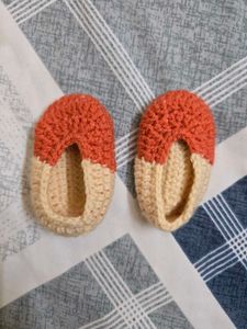 Handmade Crochet Baby Shoes