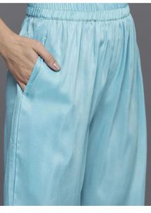 Libas Woven design silk blend kurta set