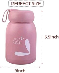 Cute Rabbit Design Water Bottle