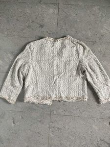 beige bommer jacket