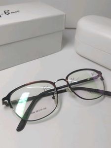 Copperish Maroon Designer Eyeglasses with Case