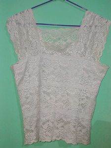 White Lace Blouse
