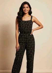 Floral Print Jumpsuit