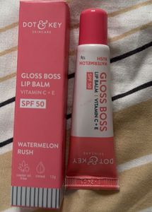 Gloss Boss Rose Blush Lip Balm