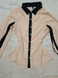 Peachy Shimmer Shirt
