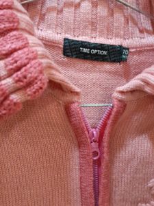 A Woolen Sweater Jacket