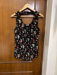 Women's Only Floral Sleeveless Top