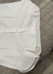 Luxury White Long-Sleeved Shirt