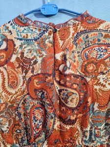 Anthea Paisley Print Midi Dress