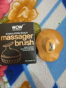 Wow stimulating scalp massager brush