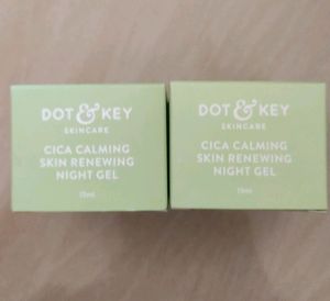 2 Dot & Key Cica Calming Skin Renewing Night Gel