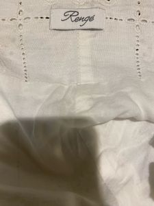 Renge White Pant Alone