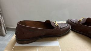 Classic Brown Leather Loafers