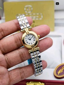 Elegant Two-Tone Cartier Watch