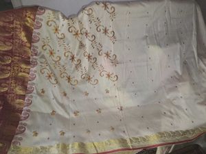Durga Puja Saree In New Condition